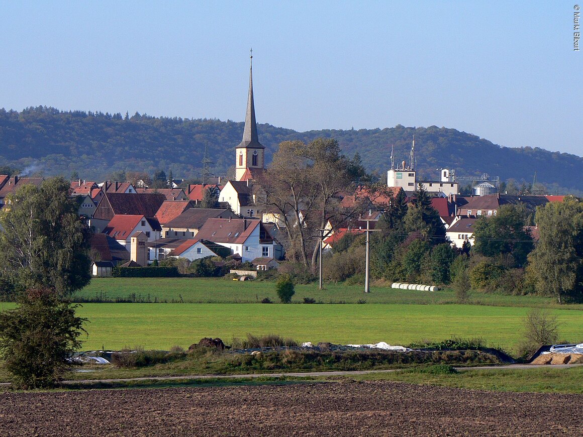 Ortsansicht (Markt Bibart, Steigerwald)