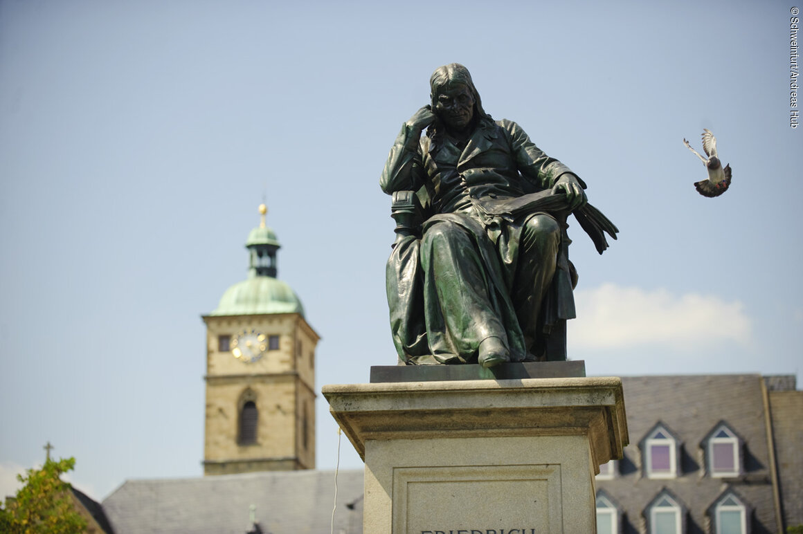 Rückert -Denkmal (Schweinfurt, Fränkisches Weinland)