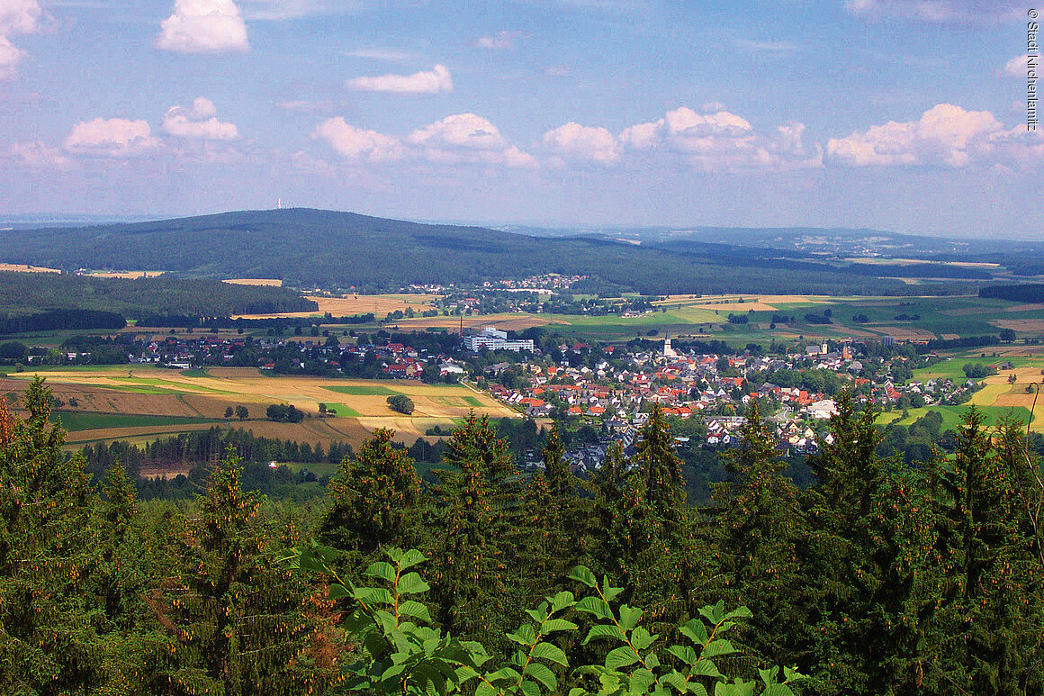 Ortsansicht (Kirchenlamitz, Fichtelgebirge)