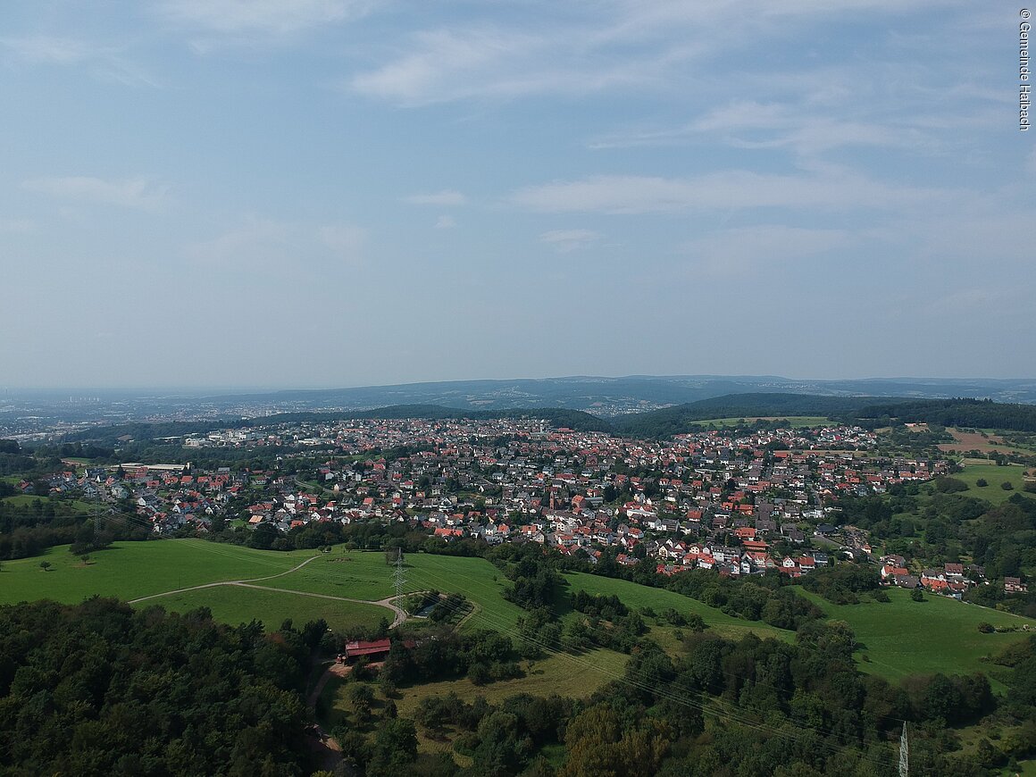 Blick über die Gemeinde (Haibach, Spessart-Mainland)