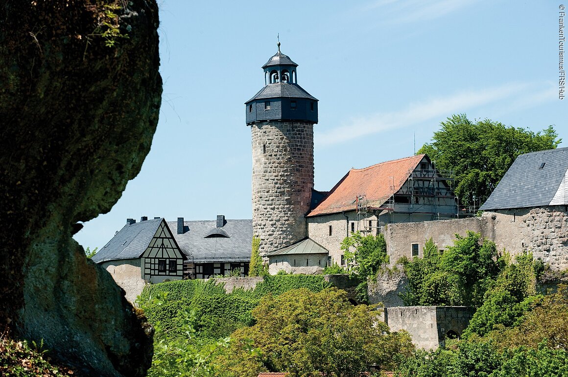 Felsengarten Sanspareil und Burg Zwernitz (Wonsees, Fränkische Schweiz)