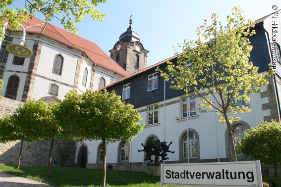 Rathaus /Hildburghausen, Coburg.Rennsteig)