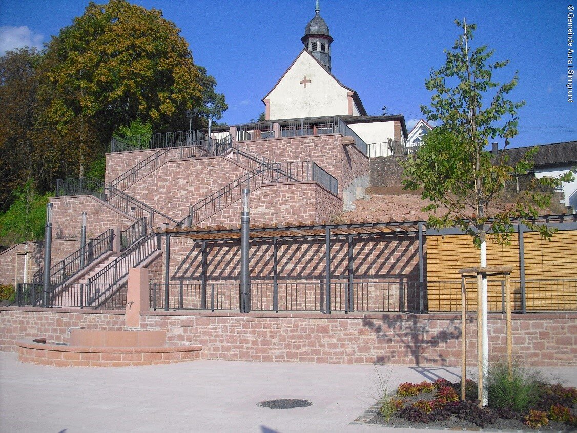 Dorfplatz (Aura i.Sinngrund, Spessart-Mainland)