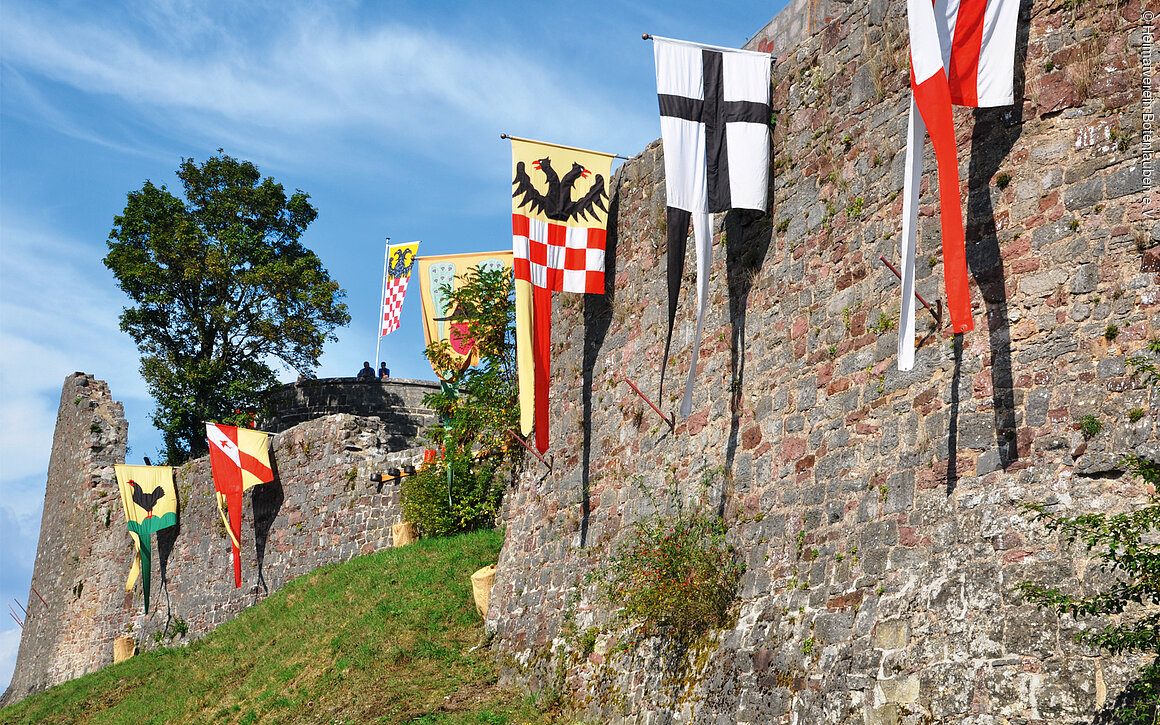 Burgruine Botenlauben (Bad Kissingen, Rhön)