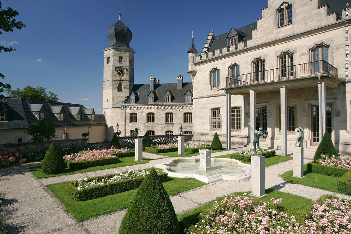 Coburg, Schloss Callenberg Rosengarten