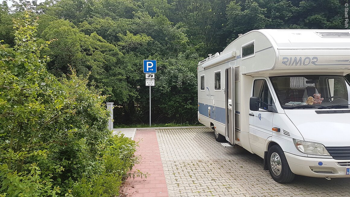 Wohnmobilstellplatz Obere Mühle (Roth, Fränkisches Seenland)