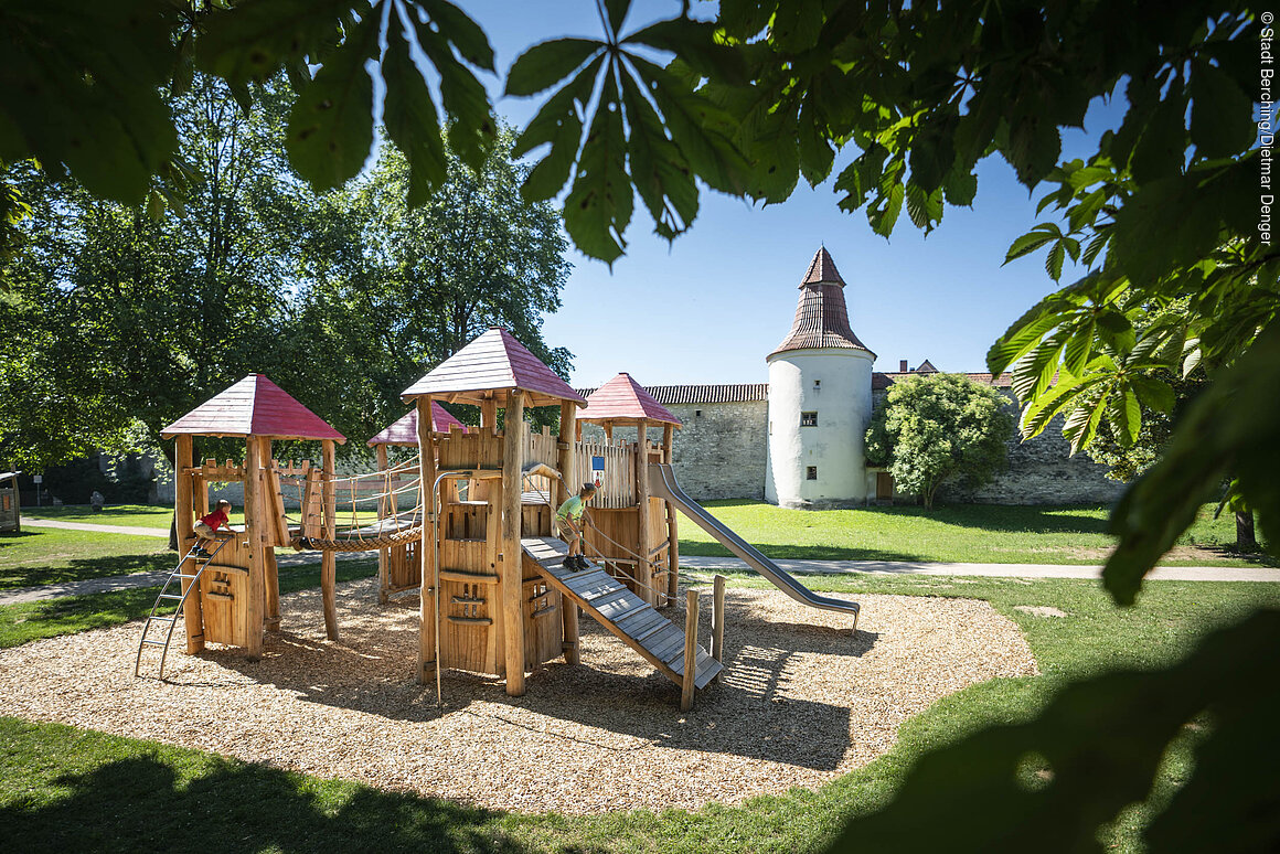 Wassererlebnis Spielplatz (Berching, Naturpark Altmühltal)